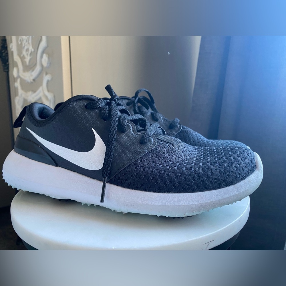 Nike Kids Golf Shoes Black and White